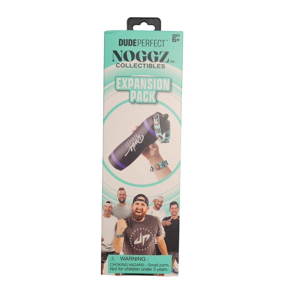 Dude Perfect Noggz Collectibles Expansion Pack 5 Charms‎ Silicone Strap Bracelet